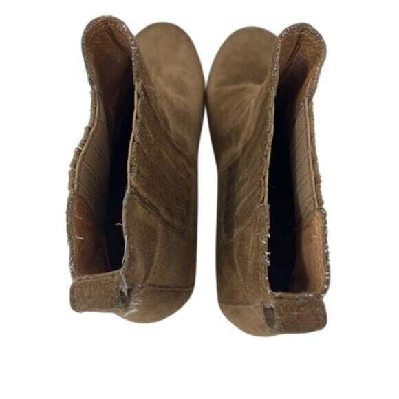 Madewell Benny Chelsea Clog In Suede Boot Size Women’s US 8, color pecan shell - Picture 3 of 16